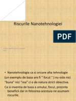 Riscurile Nanotehnologiei