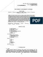 Advanced Energy Conversion to Power Ecm