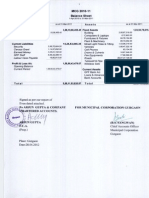 Balance Sheet