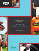 Pós-Graduação em Educação(Módulo Básico) - A Psicologia do Comportamento Escolar (Material Complmentar)