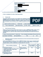 Kaufman, Jay 2012 Statement of Financial Interests