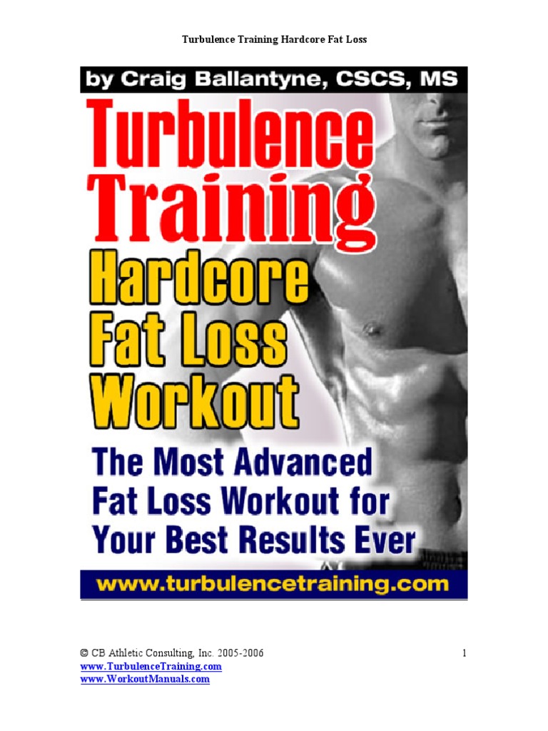 Ballantyne Craig Turbulence Training Hardcore Fat Loss Workout PDF