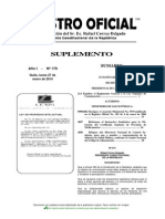 Reglamento General A La Ley Orgánica de Comunicación de Ecuador, Publicado en El Registro Oficial