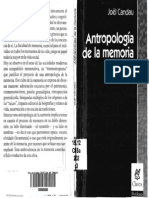 Candau - Antropologia de La Memoria