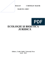 Ecologie Si Bioetica Juridica 2011