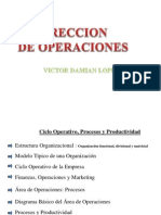 Direccion de Operaciones