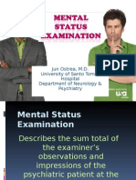 Beh Med - Mental Status Examination