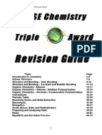 Chemistry Revision Notes 2012