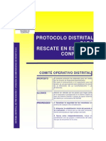 Protocolo Rescate Espacios Confinados