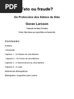 Goran Larsson - Fato ou fraude - Protocolos dos sábios de Sião.doc