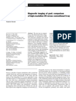 Diagnostic Imaging of Gout: Comparison of High-Resolution US Versus Conventional X-Ray