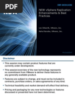 INF BCO1436 Vmware Replication Best Practices