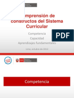 CONSTRUCTOS DEL SISTEMA CURRICULAR-Junín