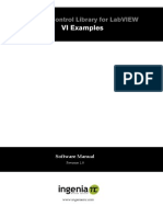 LabVIEW Motion Control VIs - EXAMPLES PDF