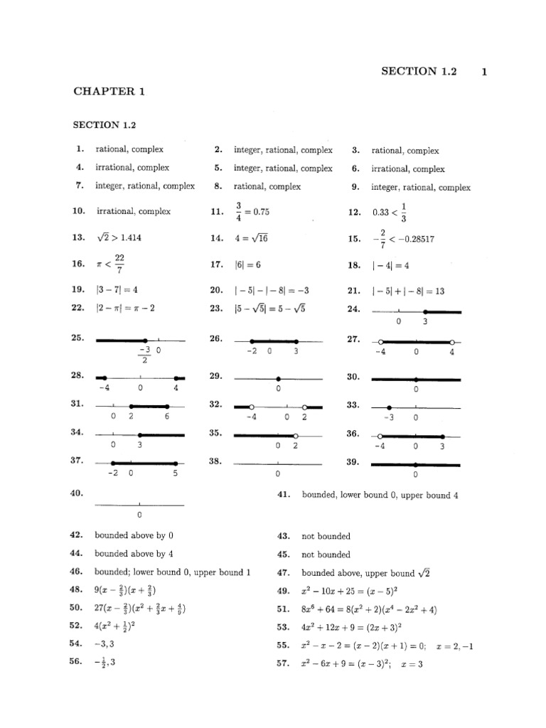 Calculus Solutions Manual - Sample Solution