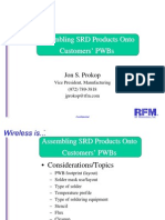 Assembling SRD Products Onto Customers' Pwbs