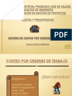 Exposición Costeo Por Ordenes de Trabajo