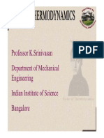 Professor K.Srinivasan Department of Mechanical Engineering Indian Institute of Science Bangalore
