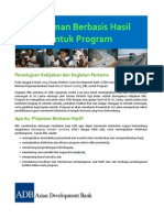 Piloting Results-Based Lending for Programs (Bahasa)