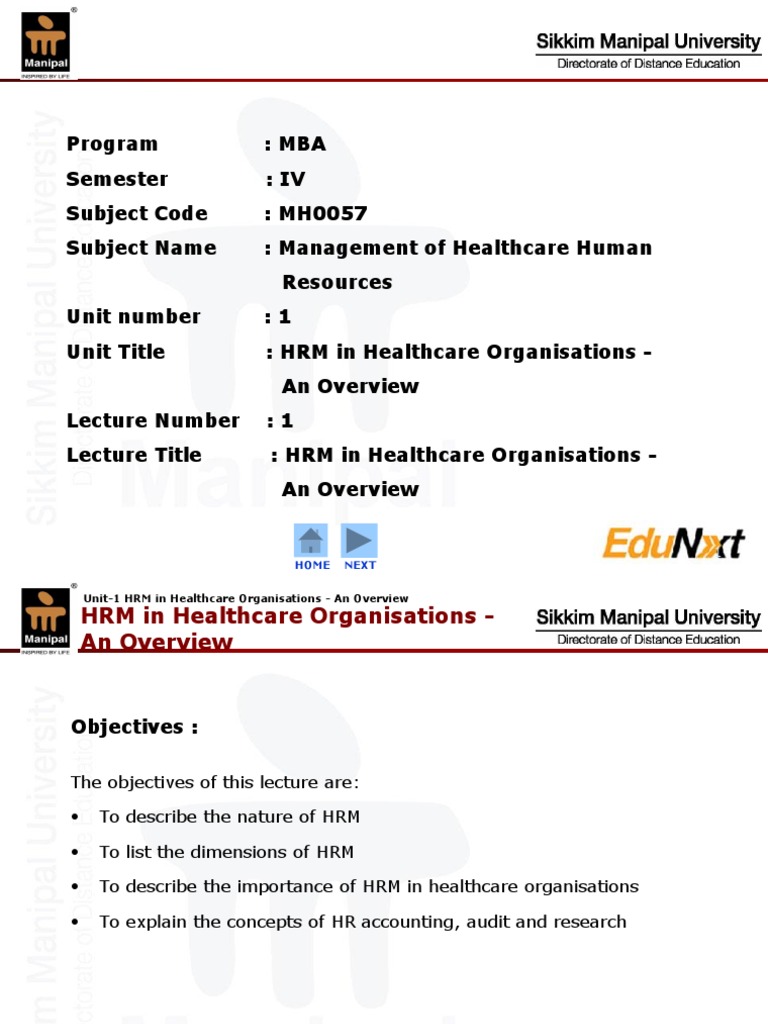MHHR Unit 1 PPT Satarupa 231110 | PDF | Human Resource Management ...