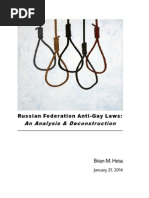 Russian LGBT Law White Paper