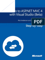 Intro to ASP.net MVC 4 With Visual Studio - Beta