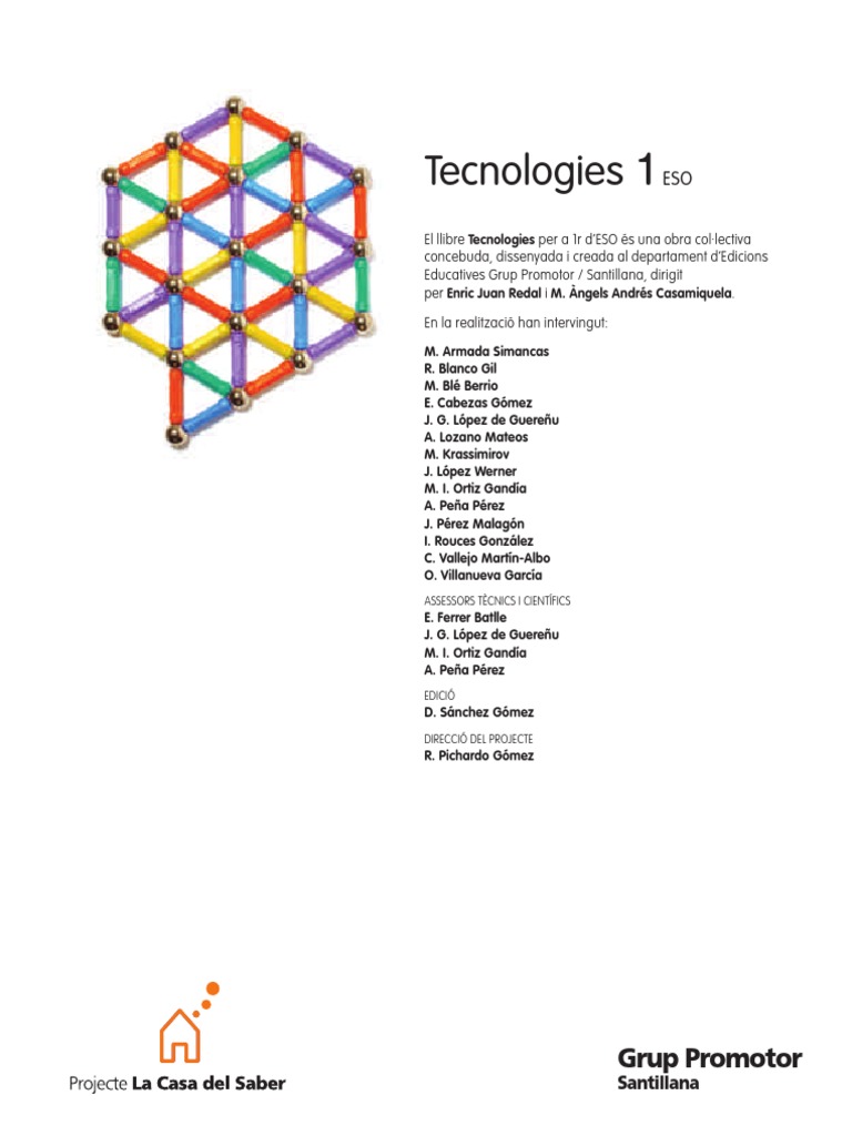 TECNO 1r ESO Llibre - Alumne PDF | PDF