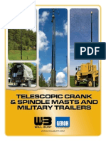 Telescopic Crank & Spindle Masts and Military Trailers Product Brochure