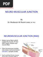 Lecture on the Physiology of Neuromuscular Junction (NMJ) by Dr. Roomi