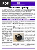 990 Discrete Op-Amp