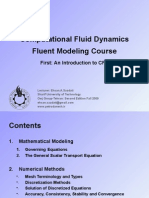 Computational Fluid Dynamics-First