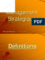 Management Strategique Cours Fsjes s6