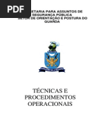 Técnicas Operacionais Guarda