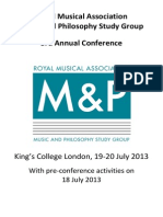 MPSG 2013 Programme With Covers