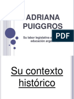 Adriana Puiggrós, educadora y política argentina