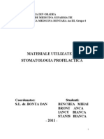 Materiale Stoma Profilactica - Curs 11