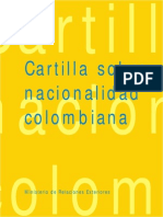 Nacionalidad Colombiana Requisitos