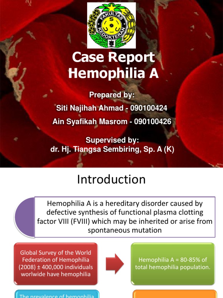 case study 3 hemophilia