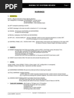 ボーイング767　チェックリスト Boeing 757 & 767 Checklist pour Microsoft Flight Simulator