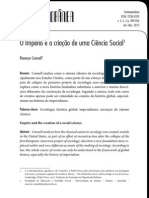 Império e criação de uma ciência social