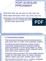 9.7.2 Post-Alveolar Approximant: Examples