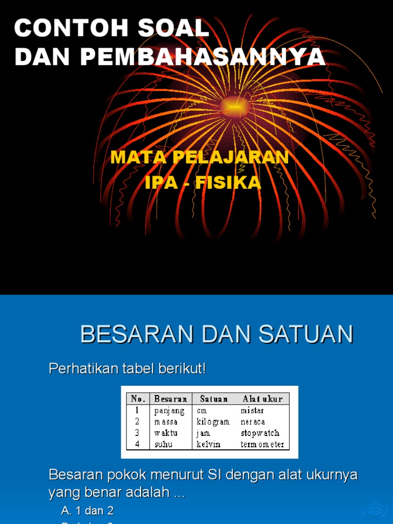 CONTOH SOAL UJIAN DAN JAWABAN CONTOH SOAL UJIAN DAN JAWABAN