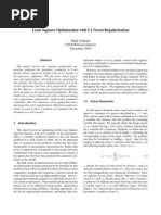 Download Least Squares Optimization With L1-Norm Regularization by qsmeds SN20350117 doc pdf