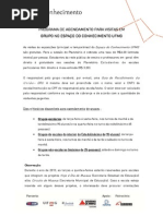 espaço do conhecimento ufmg agendamento