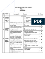 Planificare Matematica