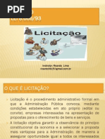1-NOÇÕES LICITAÇÃO