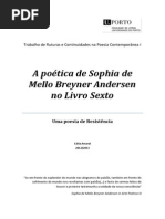 A poética de Sophia de Mello Breyner Andersen no Livro Sexto - Uma teoria de Resistência.pdf