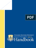 CSU DBA DissertationHandbook