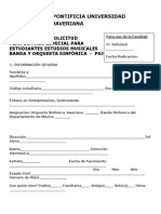 Formulario Solicitud