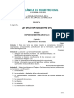 Ley Orgánica de Registro Civil DE VENEZUELA ACUTUALIZADO.pdf
